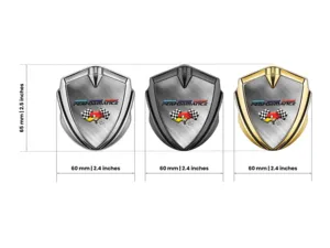 3D Emblem Abzeichen Tuning Inspiriert Glänzend 3D